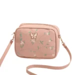 Butterfly Pink Crossbody Bag - Alif Bags